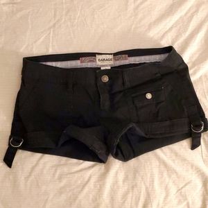Garage Shorts, Black, size 7